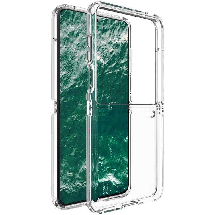 For Honor Magic V Flip imak UX-6 series All-inclusive Shockproof Airbag TPU Invisible Phone Case(Transparent) by imak