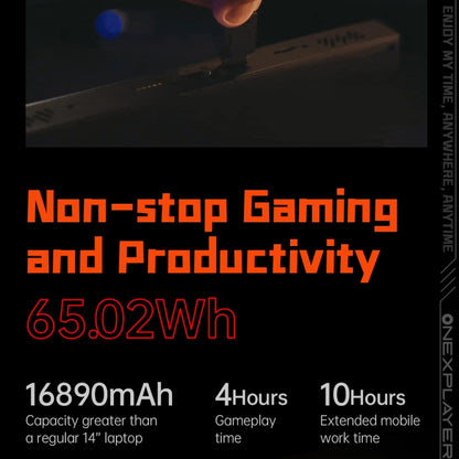 ONE-NETBOOK OneXPlayer X1 mini 8.8 inch Handheld Game Console, 64GB+2TB, Windows 11 AMD Ryzen 7 8840U(Black) by ONE-NETBOOK