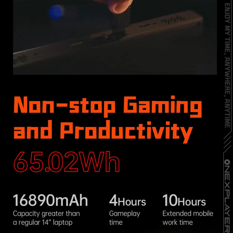 ONE-NETBOOK OneXPlayer X1 mini 8.8 inch Handheld Game Console, 32GB+2TB, Windows 11 AMD Ryzen 7 8840U(Black) by ONE-NETBOOK