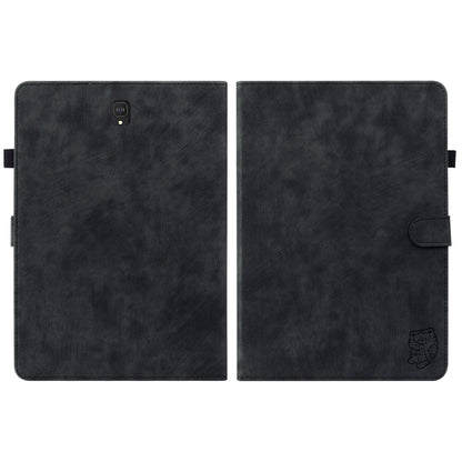 For Samsung Galaxy Tab S4 10.5 SM-T830 Tiger Pattern Flip Leather Tablet Case(Black) by bashfashion