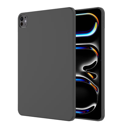For iPad Pro 13 2025 / 2024 Mutural Silicone Microfiber Tablet Case(Black) by Mutural