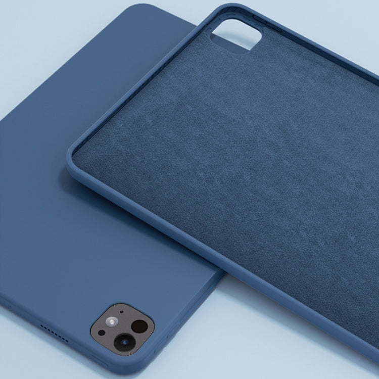 For iPad Pro 13 2025 / 2024 Mutural Silicone Microfiber Tablet Case(Sky Blue) by Mutural