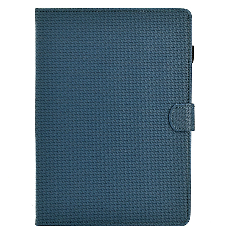 For Samsung Galaxy Tab A7 Lite Solid Color Fiber Texture Smart Tablet Leather Case(Royal Blue) by bashfashion