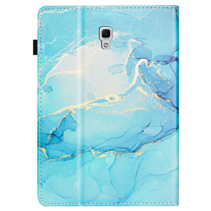 For Samsung Galaxy Tab A 10.5 T590 Marble Litchi Leather Smart Tablet Case(Green) by bashfashion