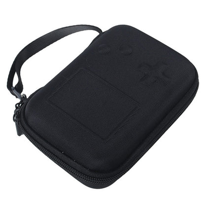 For ANBERNIC RG35XX Plus Game Console Storage Bag Handheld Console Protective Case(Black) by bashfashion