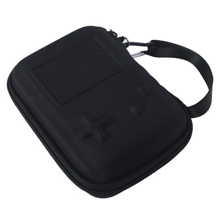 For ANBERNIC RG35XX Plus Game Console Storage Bag Handheld Console Protective Case(Black) by bashfashion