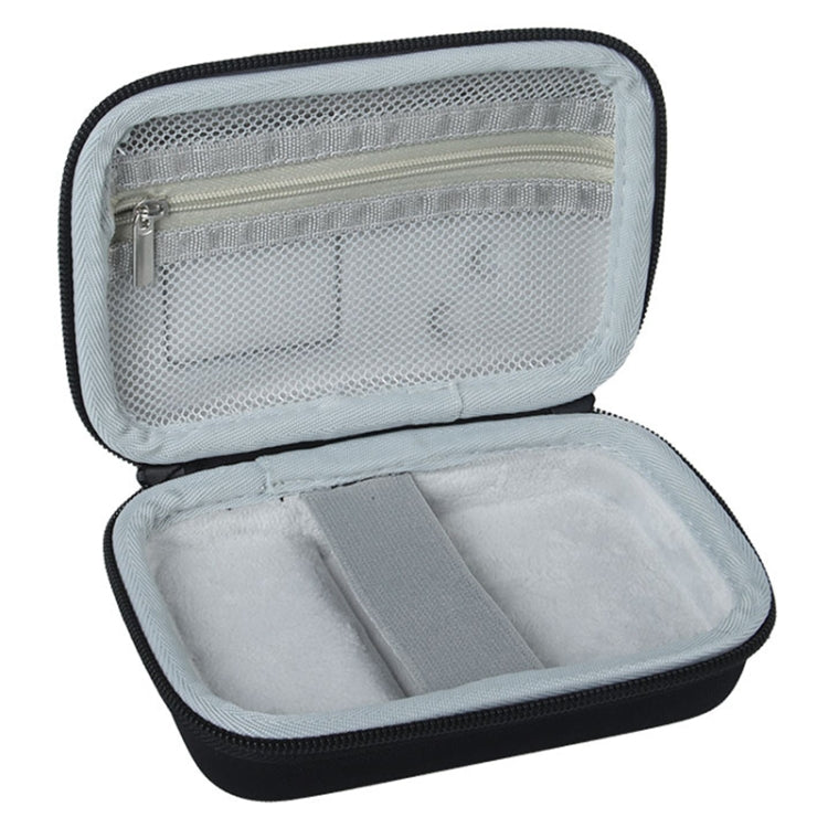 For ANBERNIC RG35XX Plus Game Console Storage Bag Handheld Console Protective Case(Black) by bashfashion