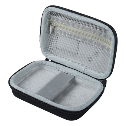 For ANBERNIC RG35XX Plus Game Console Storage Bag Handheld Console Protective Case(Black) by bashfashion