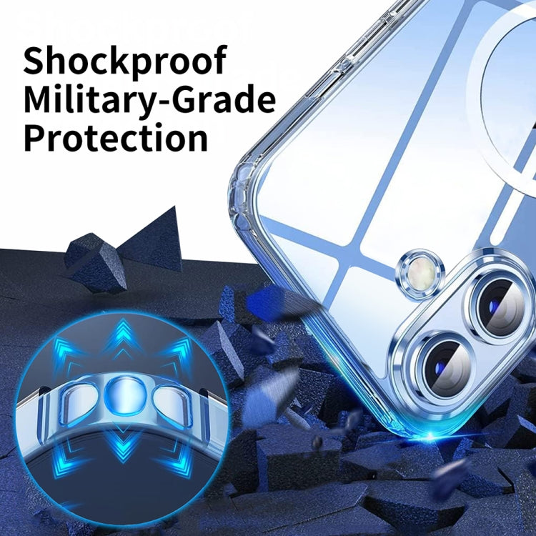 For iPhone 14 Pro ViLi MAG-C Series MagSafe Magnetic PC + TPU Phone Case(Transparent) by ViLi