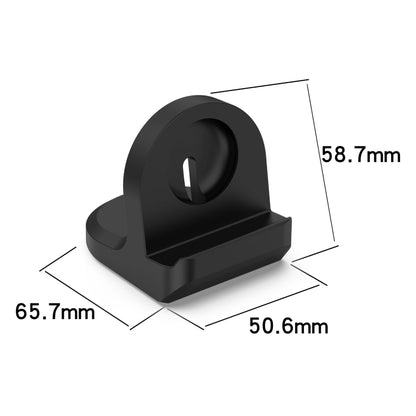 For Fitbit Ace LTE Smart Watch Silicone Charging Bracket(Black) by bashfashion