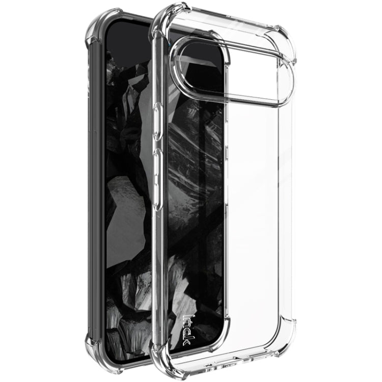 For Google Pixel 9 / Pixel 9 Pro imak Shockproof Airbag TPU Phone Case(Transparent) by imak