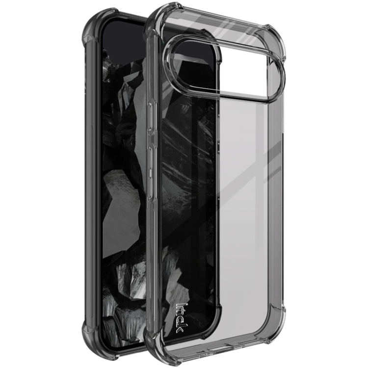 For Google Pixel 9 / Pixel 9 Pro imak Shockproof Airbag TPU Phone Case(Transparent Black) by imak