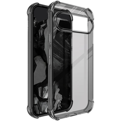 For Google Pixel 9 / Pixel 9 Pro imak Shockproof Airbag TPU Phone Case(Transparent Black) by imak
