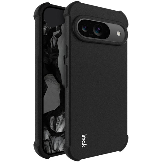 For Google Pixel 9 / Pixel 9 Pro imak Shockproof Airbag TPU Phone Case(Matte Black) by imak