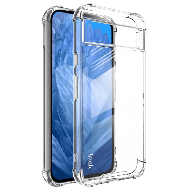 For Google Pixel 8a IMAK Space Shield PC + TPU Airbag Shockproof Phone Case(Transparent) by imak