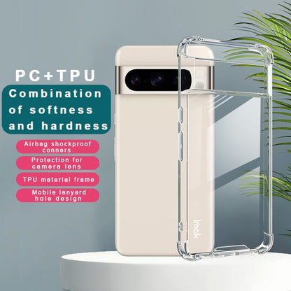 For Google Pixel 8 Pro IMAK Space Shield PC + TPU Airbag Shockproof Phone Case(Transparent) by imak