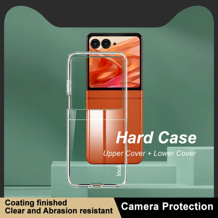 For Motorola Razr 50 / Razr 2024 IMAK Wing II Wear-resisting Crystal Protective Case by imak
