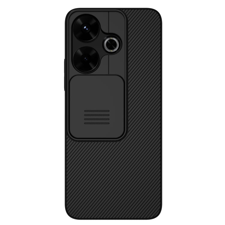 For Xiaomi Poco M6 4G NILLKIN Black Mirror Series Camshield PC Phone Case(Black) by NILLKIN