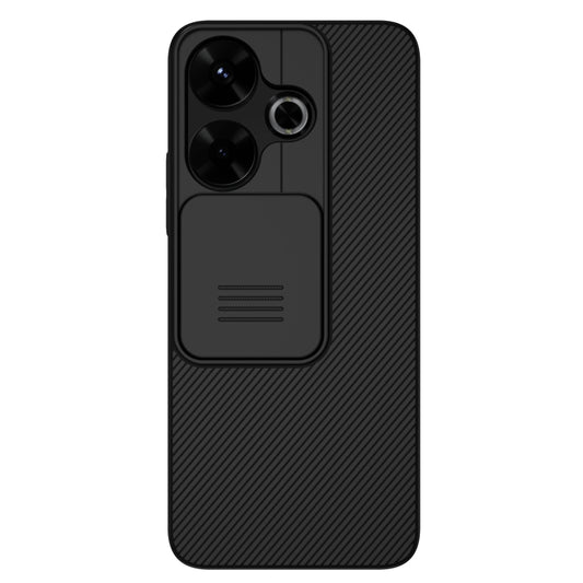 For Xiaomi Poco M6 4G NILLKIN Black Mirror Series Camshield PC Phone Case(Black) by NILLKIN