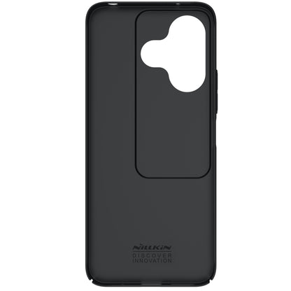 For Xiaomi Poco M6 4G NILLKIN Black Mirror Series Camshield PC Phone Case(Black) by NILLKIN