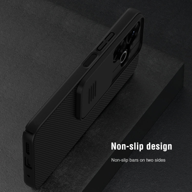 For Xiaomi Poco M6 4G NILLKIN Black Mirror Series Camshield PC Phone Case(Black) by NILLKIN