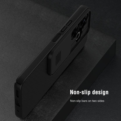 For Xiaomi Poco M6 4G NILLKIN Black Mirror Series Camshield PC Phone Case(Black) by NILLKIN