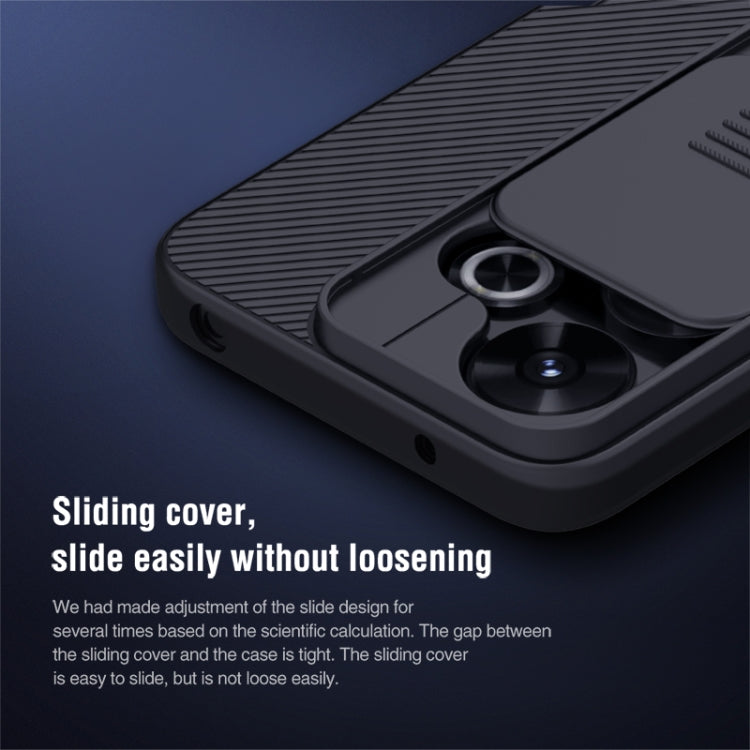 For Xiaomi Poco M6 4G NILLKIN Black Mirror Series Camshield PC Phone Case(Black) by NILLKIN