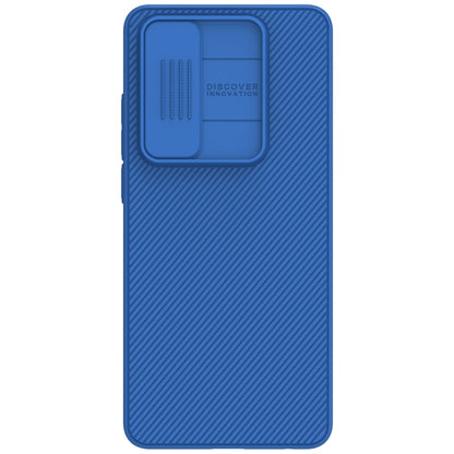 For OnePlus Nord CE4 Lite / OPPO K12x NILLKIN Black Mirror Series Camshield PC Phone Case(Blue) by NILLKIN