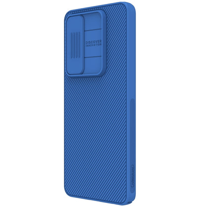 For OnePlus Nord CE4 Lite / OPPO K12x NILLKIN Black Mirror Series Camshield PC Phone Case(Blue) by NILLKIN