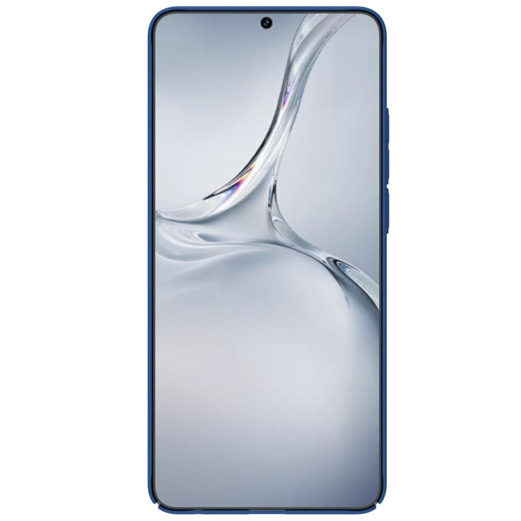 For OnePlus Nord CE4 Lite / OPPO K12x NILLKIN Black Mirror Series Camshield PC Phone Case(Blue) by NILLKIN