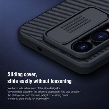 For OnePlus Nord CE4 Lite / OPPO K12x NILLKIN Black Mirror Series Camshield PC Phone Case(Blue) by NILLKIN