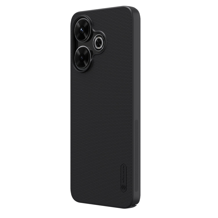 For Redmi Note 13R 5G / 13 4G NILLKIN Frosted PC Phone Case(Black) by NILLKIN