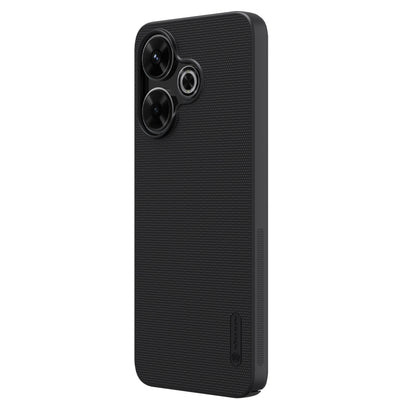 For Redmi Note 13R 5G / 13 4G NILLKIN Frosted PC Phone Case(Black) by NILLKIN