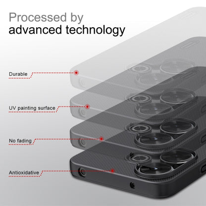 For Redmi Note 13R 5G / 13 4G NILLKIN Frosted PC Phone Case(Black) by NILLKIN
