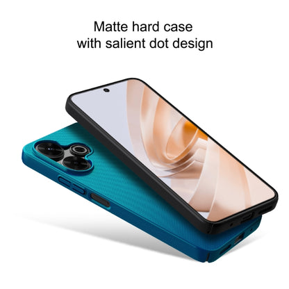 For Xiaomi Poco M6 4G NILLKIN Frosted PC Phone Case(Blue) by NILLKIN
