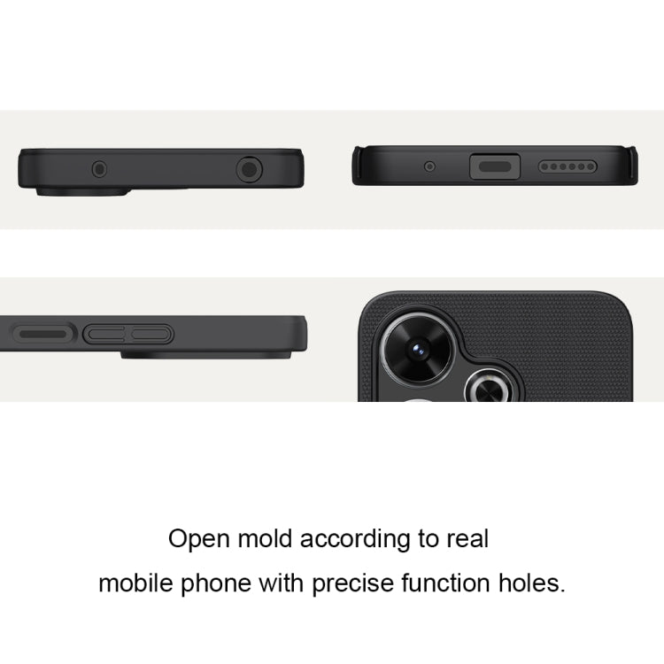 For Xiaomi Poco M6 4G NILLKIN Frosted PC Phone Case(Blue) by NILLKIN