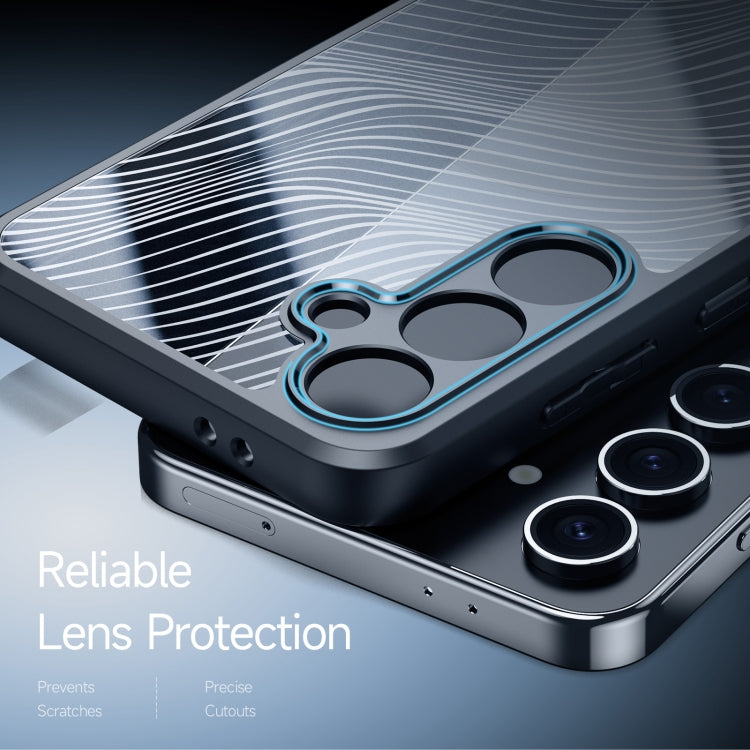 For Samsung Galaxy S24 FE 5G DUX DUCIS Aimo Series TPU + PC Frosted Feel Phone Case(Black) by DUX DUCIS