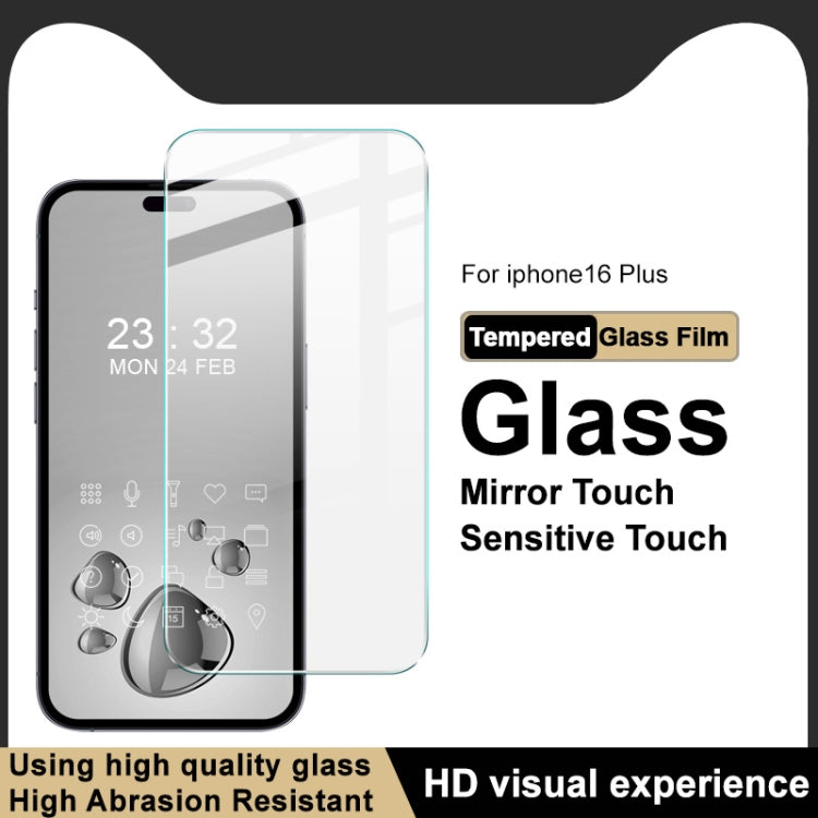 For iPhone 16 Plus imak H Series Tempered Glass Film by imak