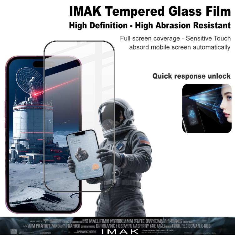For iPhone Air imak 9H Surface Hardness Full Screen Tempered Glass Film Pro+ Series by imak