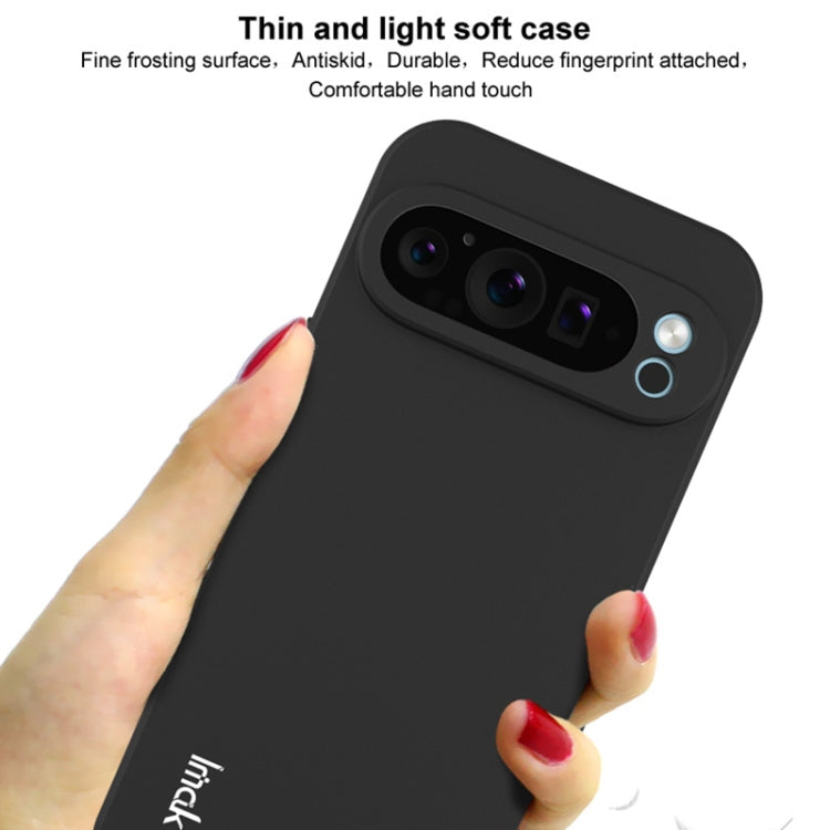 For Google Pixel 9 Pro XL IMAK UC-3 Series Shockproof Frosted TPU Phone Case(Black) by imak
