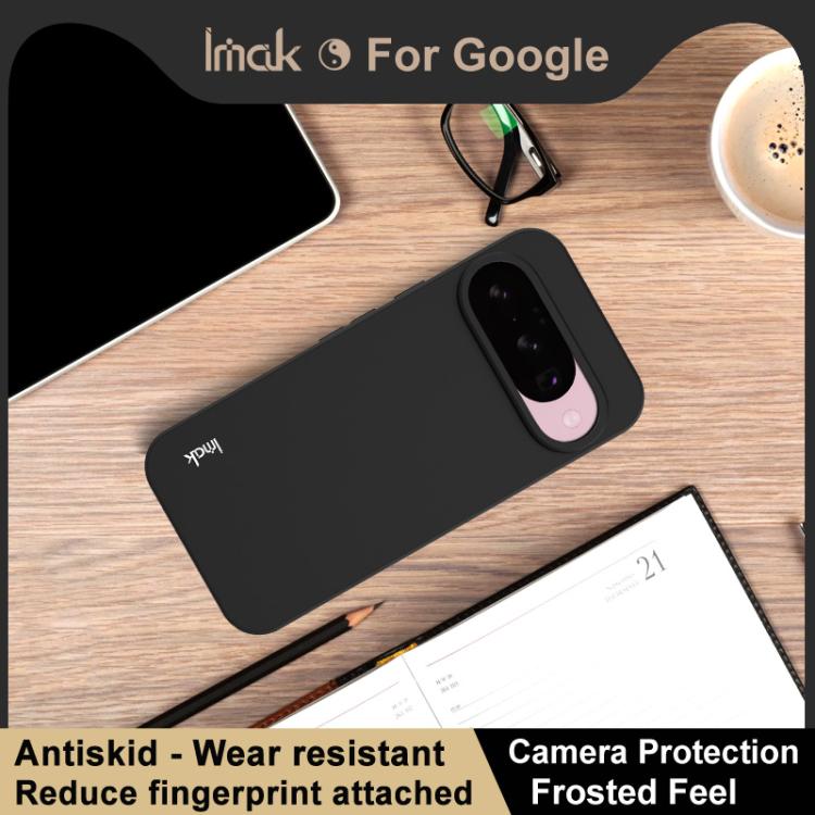 For Google Pixel 10 / Pixel 10 Pro IMAK UC-3 Series Shockproof Frosted TPU Phone Case(Black) by imak