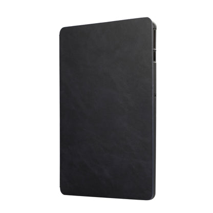 For Itel Pad One 10.1 Simple Crazy Horse Leather Tablet Case(Blue) by bashfashion