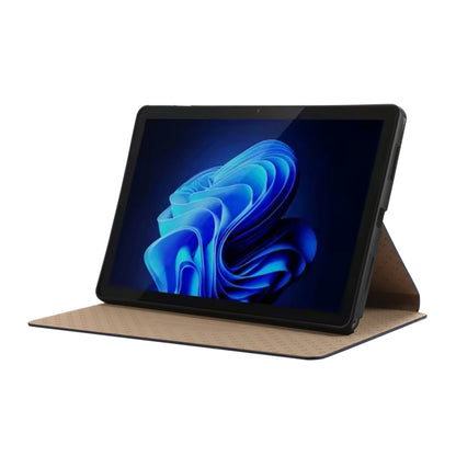 For Itel Pad One 10.1 Simple Crazy Horse Leather Tablet Case(Blue) by bashfashion