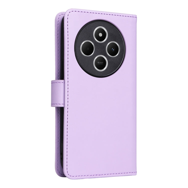 For Redmi 14C 4G BETOPNICE BN-005 2 in 1 Detachable Imitate Genuine Leather Phone Case(Light Purple) by BETOPNICE
