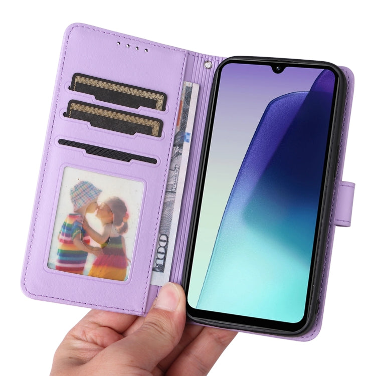 For Redmi 14C 4G BETOPNICE BN-005 2 in 1 Detachable Imitate Genuine Leather Phone Case(Light Purple) by BETOPNICE