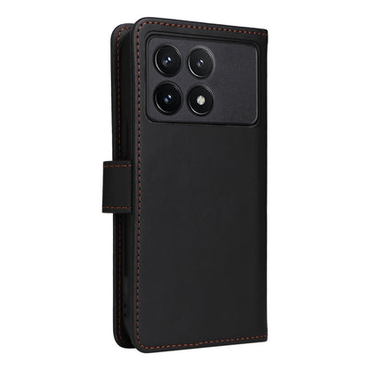 For Xiaomi POCO F6 Pro BETOPNICE BN-005 2 in 1 Detachable Imitate Genuine Leather Phone Case(Black) by BETOPNICE