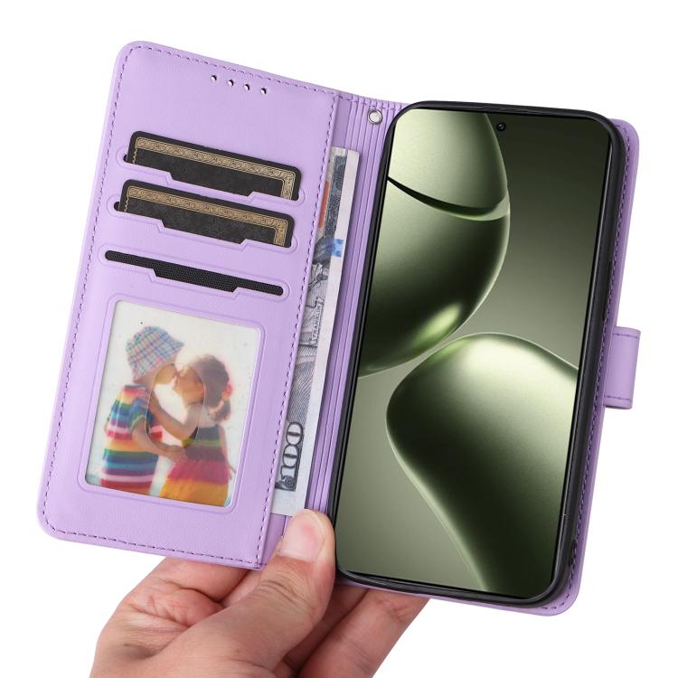 For Xiaomi 14T BETOPNICE BN-005 2 in 1 Detachable Imitate Genuine Leather Phone Case(Light Purple) by BETOPNICE