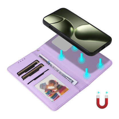 For Xiaomi 14T BETOPNICE BN-005 2 in 1 Detachable Imitate Genuine Leather Phone Case(Light Purple) by BETOPNICE