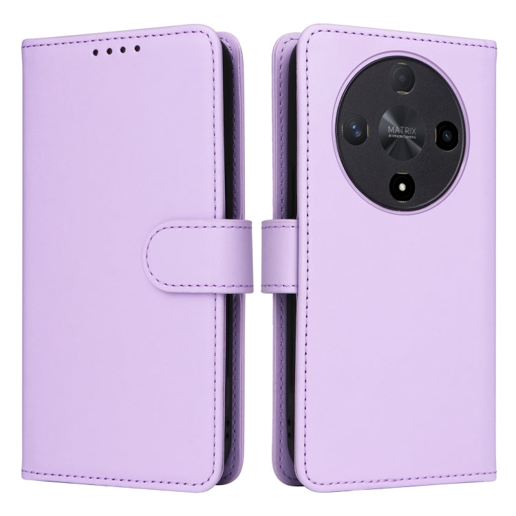 For Honor X9b BETOPNICE BN-005 2 in 1 Detachable Imitate Genuine Leather Phone Case(Light Purple) by BETOPNICE