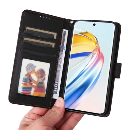 For Honor X9b BETOPNICE BN-005 2 in 1 Detachable Imitate Genuine Leather Phone Case(Black) by BETOPNICE